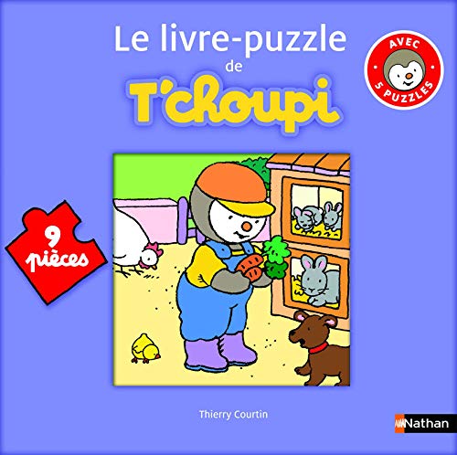 Acheter Le livre puzzle de T'choupi - Dès 2 ans (Thierry Courtin)  d'occasion pas cher